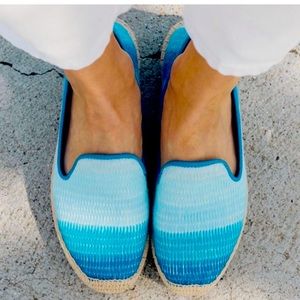 Soludos Ombré Blue Espadrille size 8.5